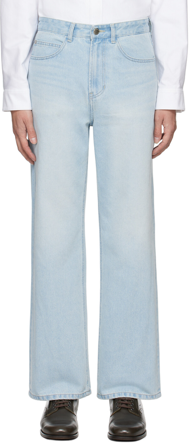 

Синие джинсы с пятью карманами Solid Homme, цвет Blue