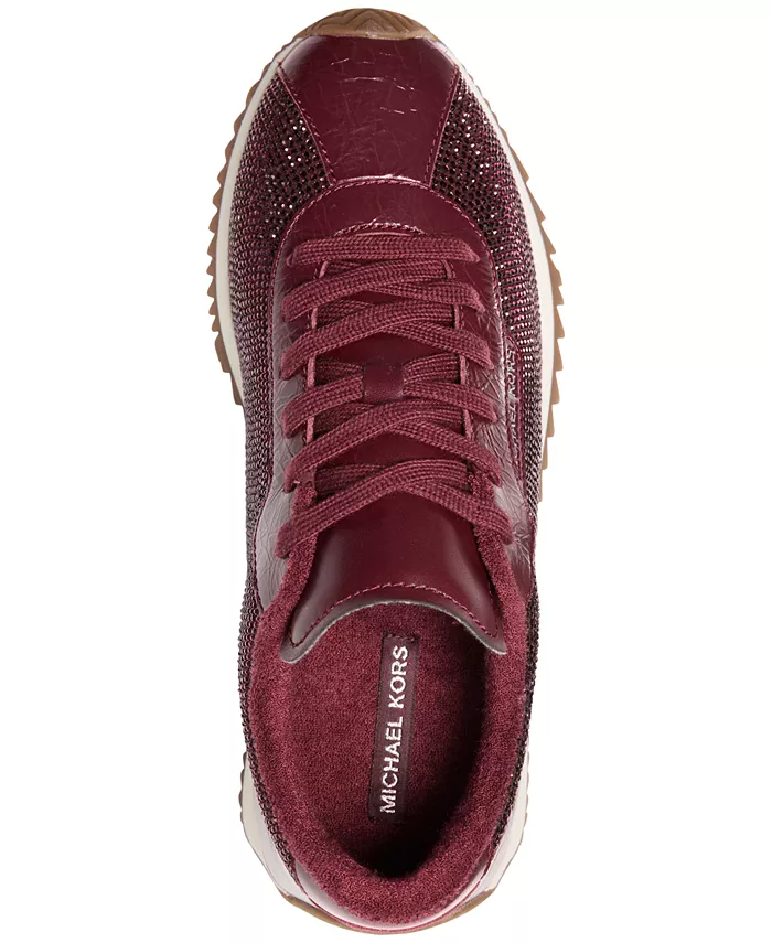 Женские кроссовки Michael Kors Rhodes Trainer Michael Kors, красный — фото 3