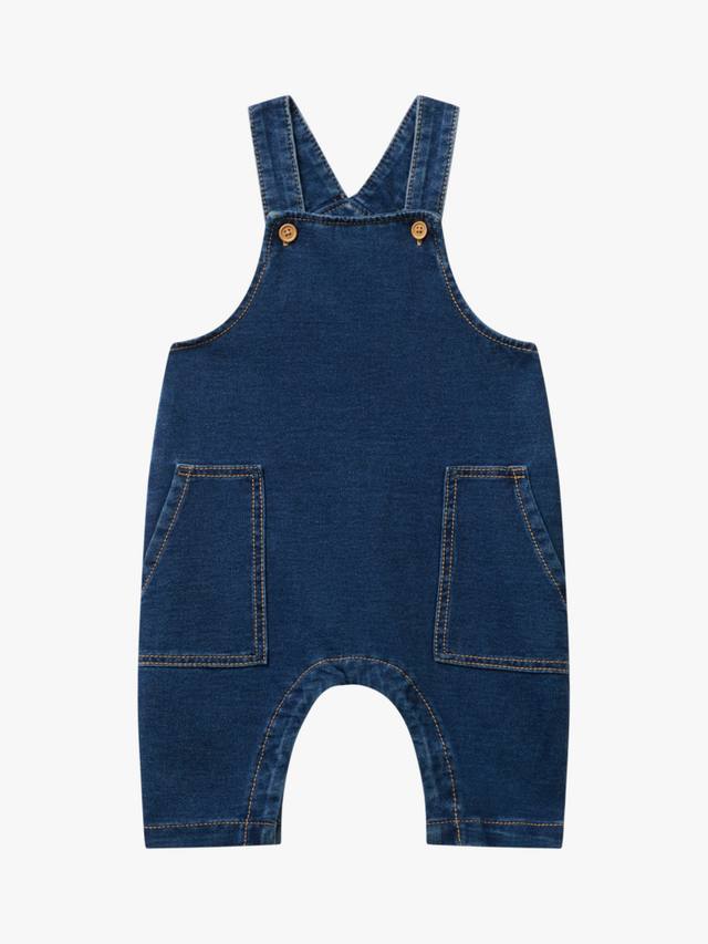 

Джинсовые комбинезоны Baby Relaxed Benetton, Blue