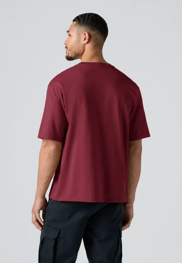 Рабочая футболка, базовая футболка Levi'S Workwear, Oxblood — фото 3