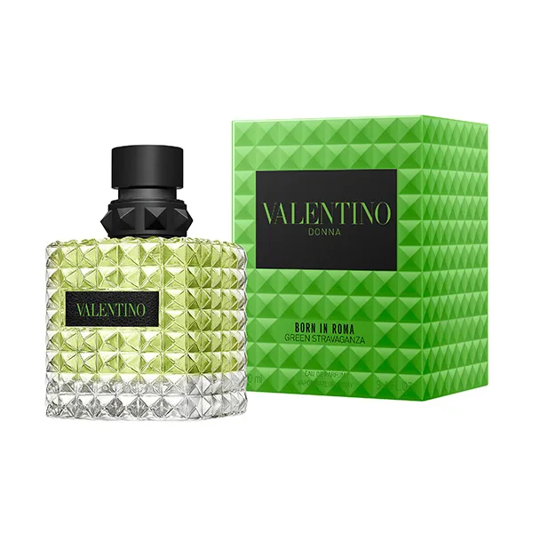 Парфюмированная вода для женщин Born In Roma Green Stravaganza Valentino, 50 ml — фото 3