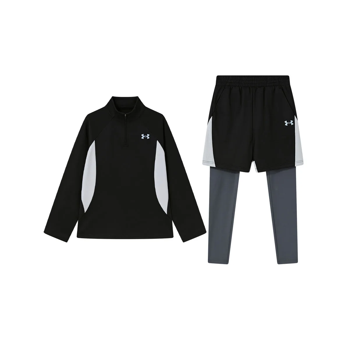 Повседневная спортивная одежда для подростков Under Armour, черный