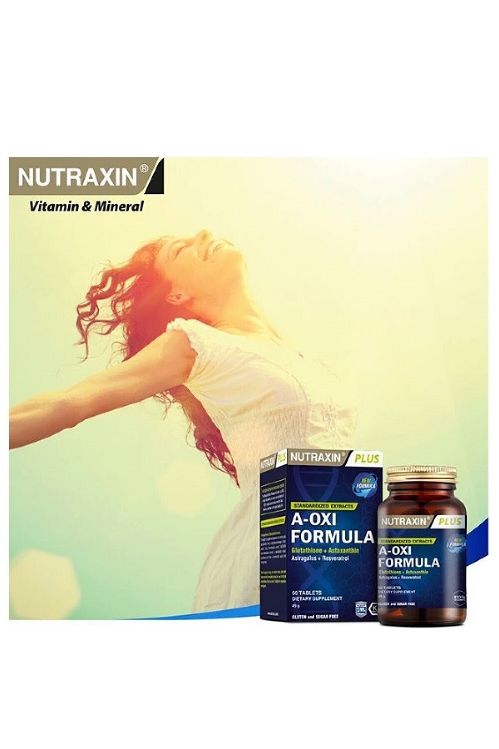 

Nutraxin Добавка A-oxi Formula 60 Tablet