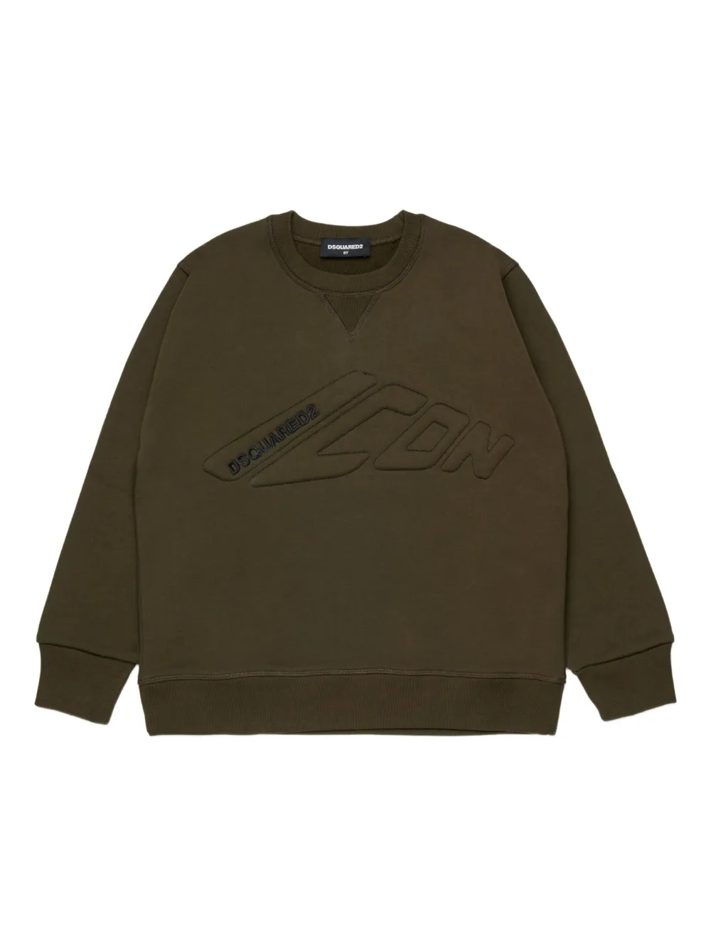 

Хлопковая толстовка DSQUARED2 KIDS, зеленый