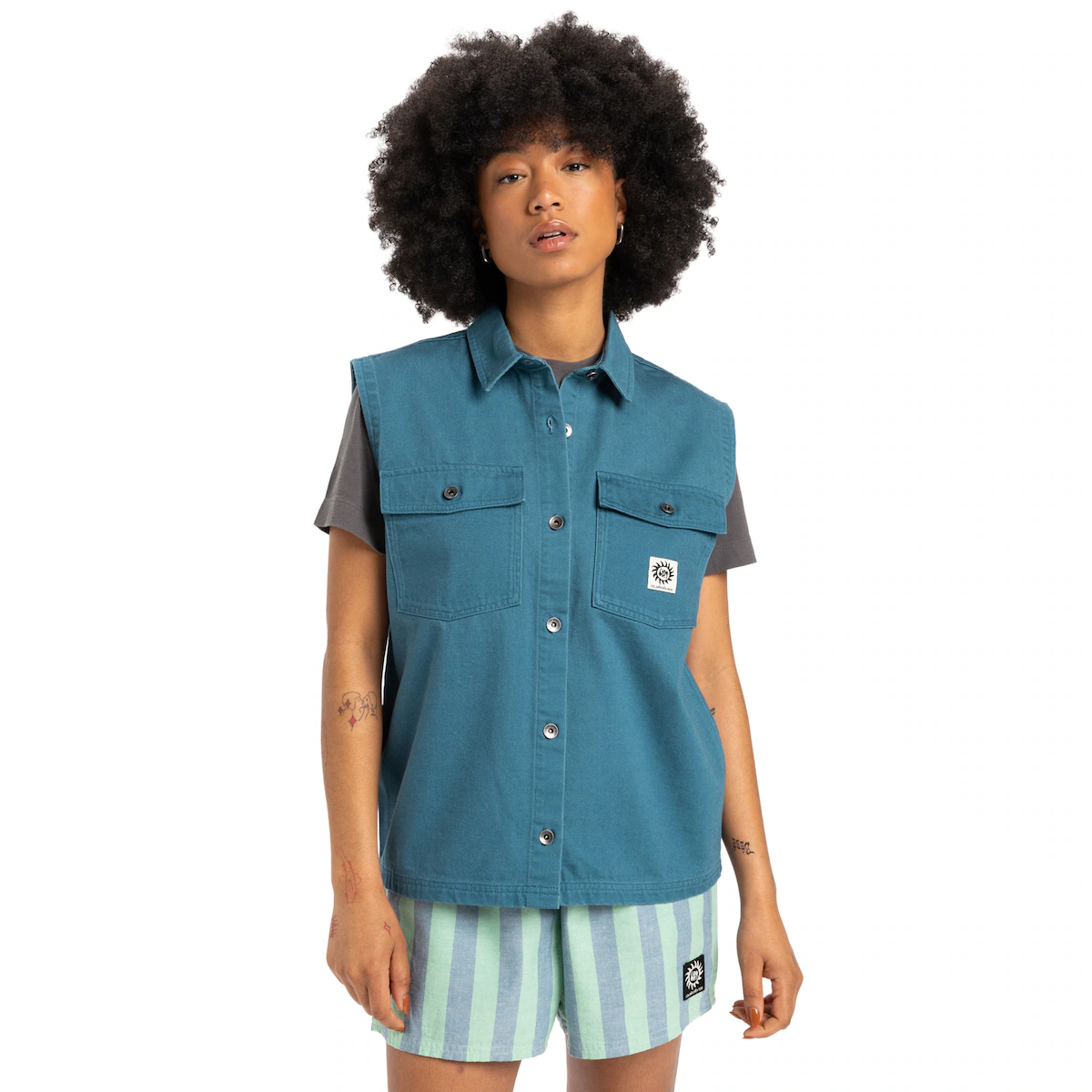 

Jolk Quiksilver Женская рубашка, синий