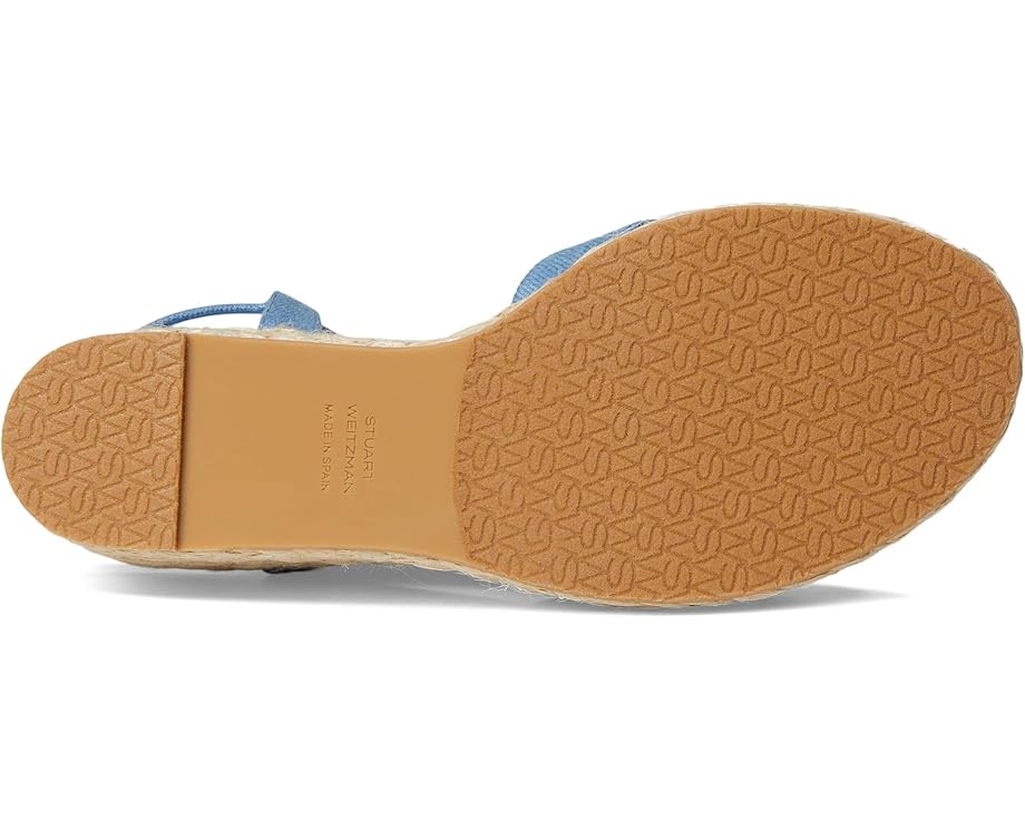 Туфли Stuart Weitzman Dayna Espadrille Wedge, цвет Washed/Natural — фото 3