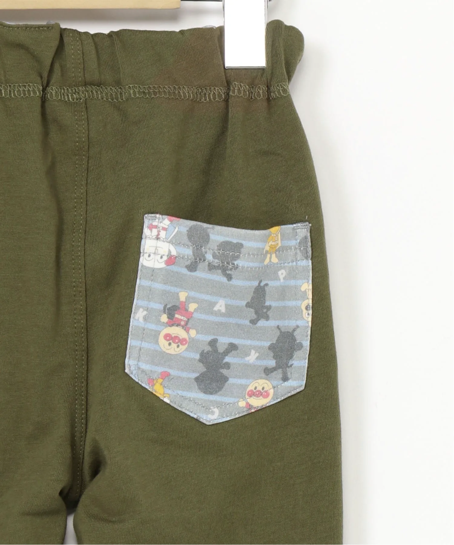Двусторонние брюки с принтом по всей поверхности Anpanman Kids Collection, Khaki — фото 4