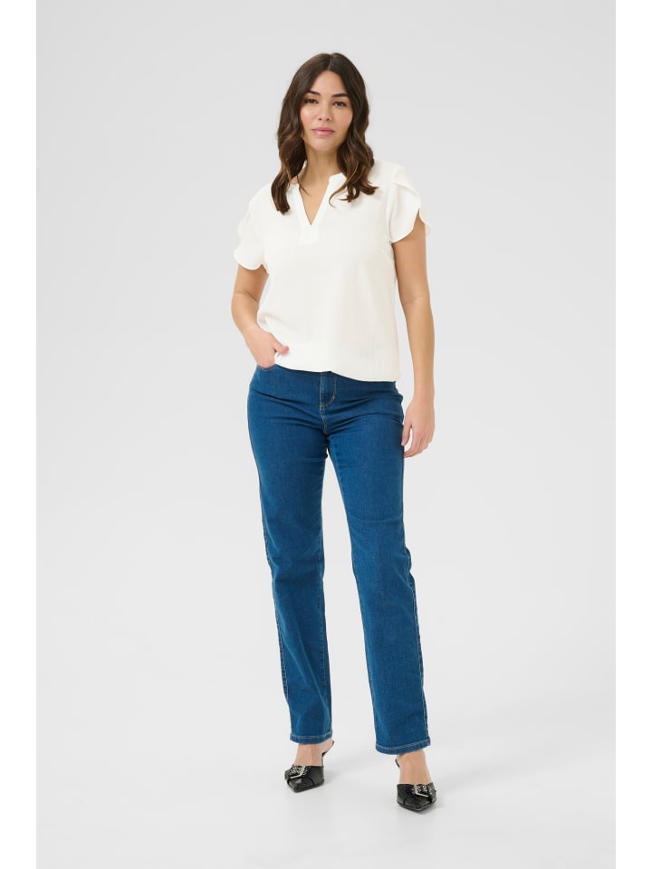 

Блузка с короткими рукавами KAhaley, стандартный крой, цвет Chalk Kaffe