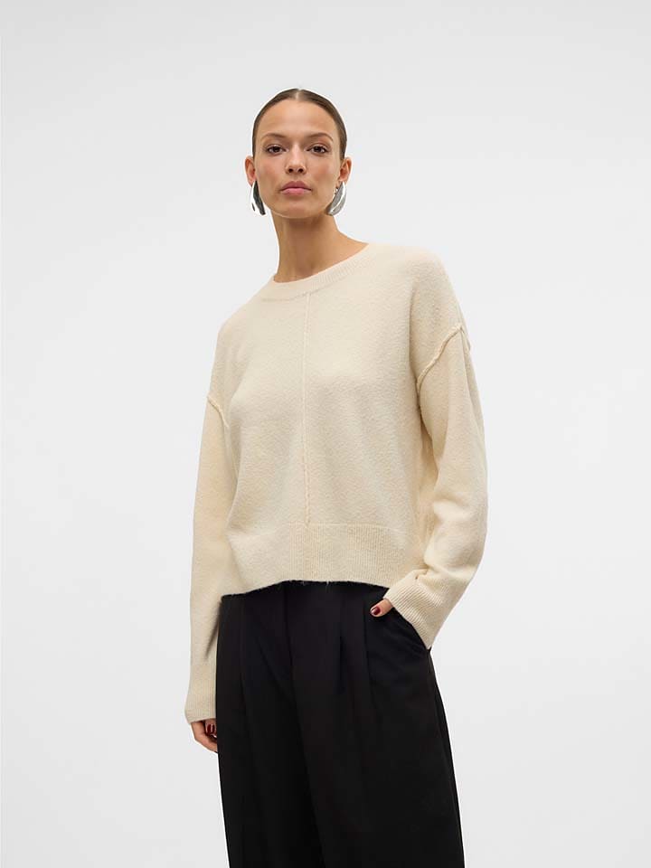 

Пуловер Vero Moda Pullover, кремовый