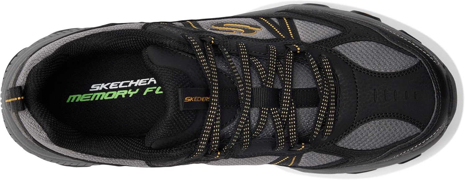 Мужские кроссовки Skechers Stamina Upper Stitch, черный — фото 2