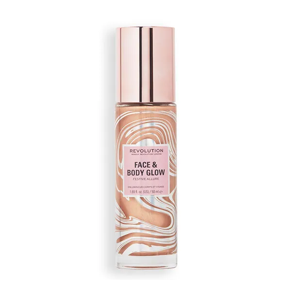 

Жидкий хайлайтер для лица и тела Festive Allure Face And Body Glow Revolution, 1 UD