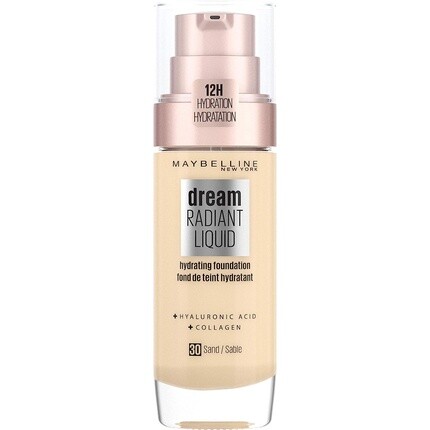 

Maybelline Dream Radiant Liquid Hydrating Foundation с гиалуроновой кислотой и коллагеном 30 песка Maybelline New York