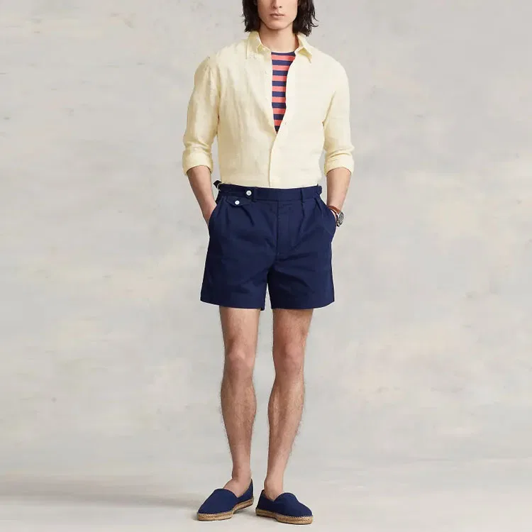 Рубашка желтая Polo Ralph Lauren — фото 3