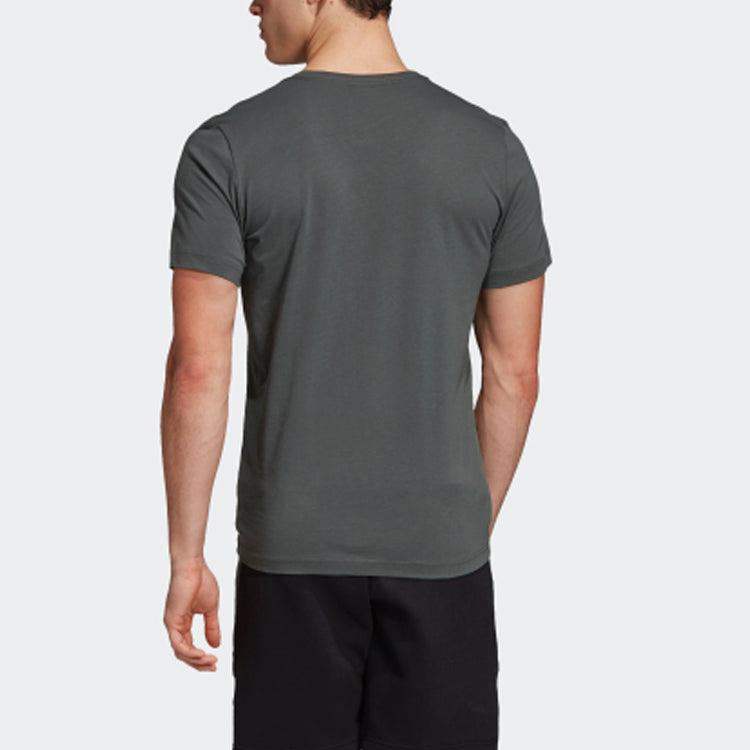 Футболка adidas The Pack Q2 Gfx logo Printing Sports Short Sleeve Green, зеленый — фото 4