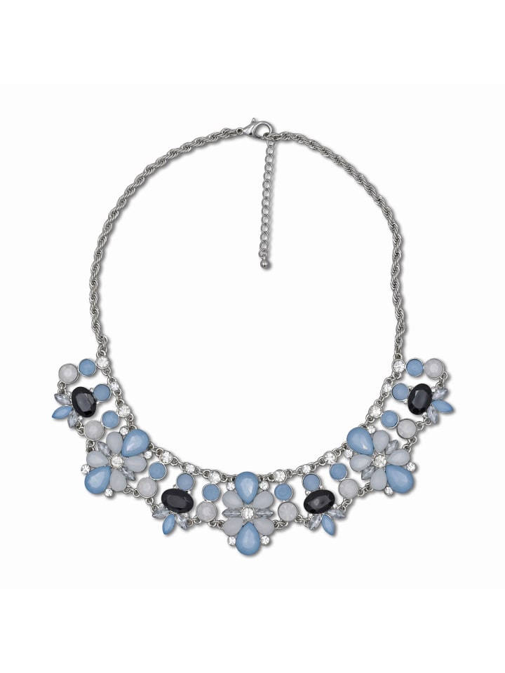 

Steuer Modeschmuck Колье Metall in Silbergrau