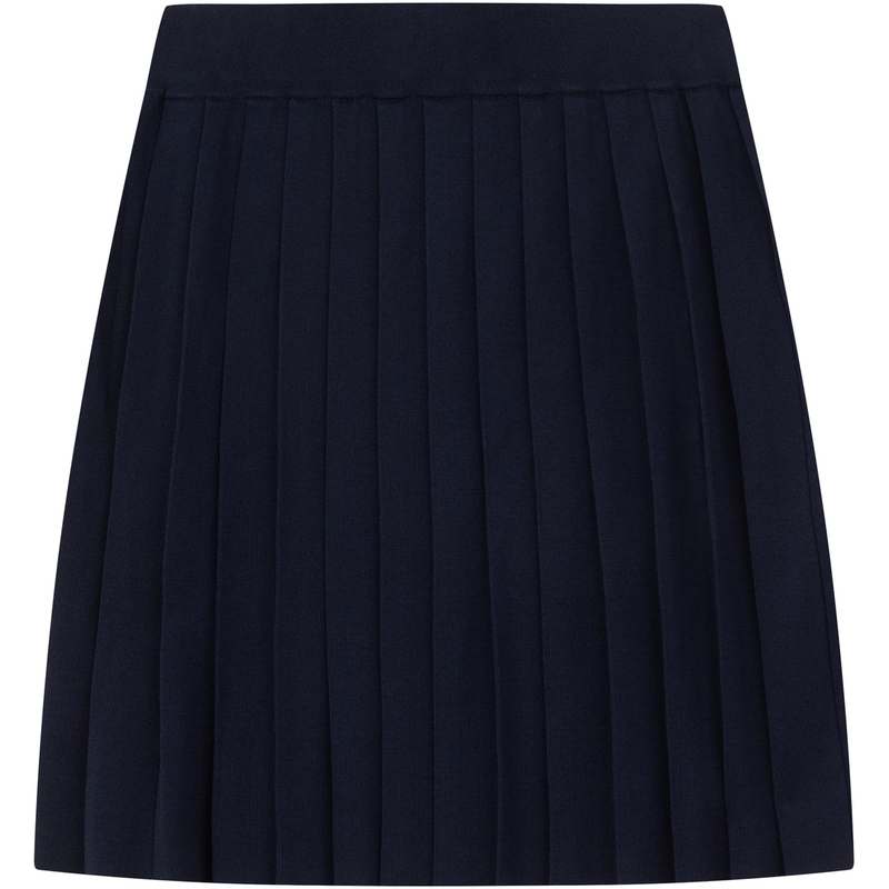 Tommy Hilfiger Разноцветная умеренная юбка для детей 3-7 лет navy blue — фото 4