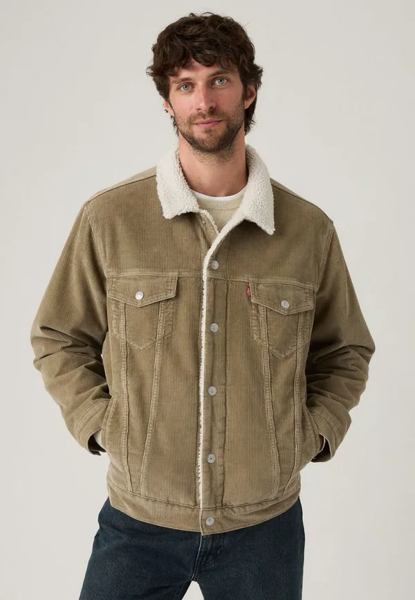 Джинсовая куртка свободного кроя Levi'S, Timber Wolf