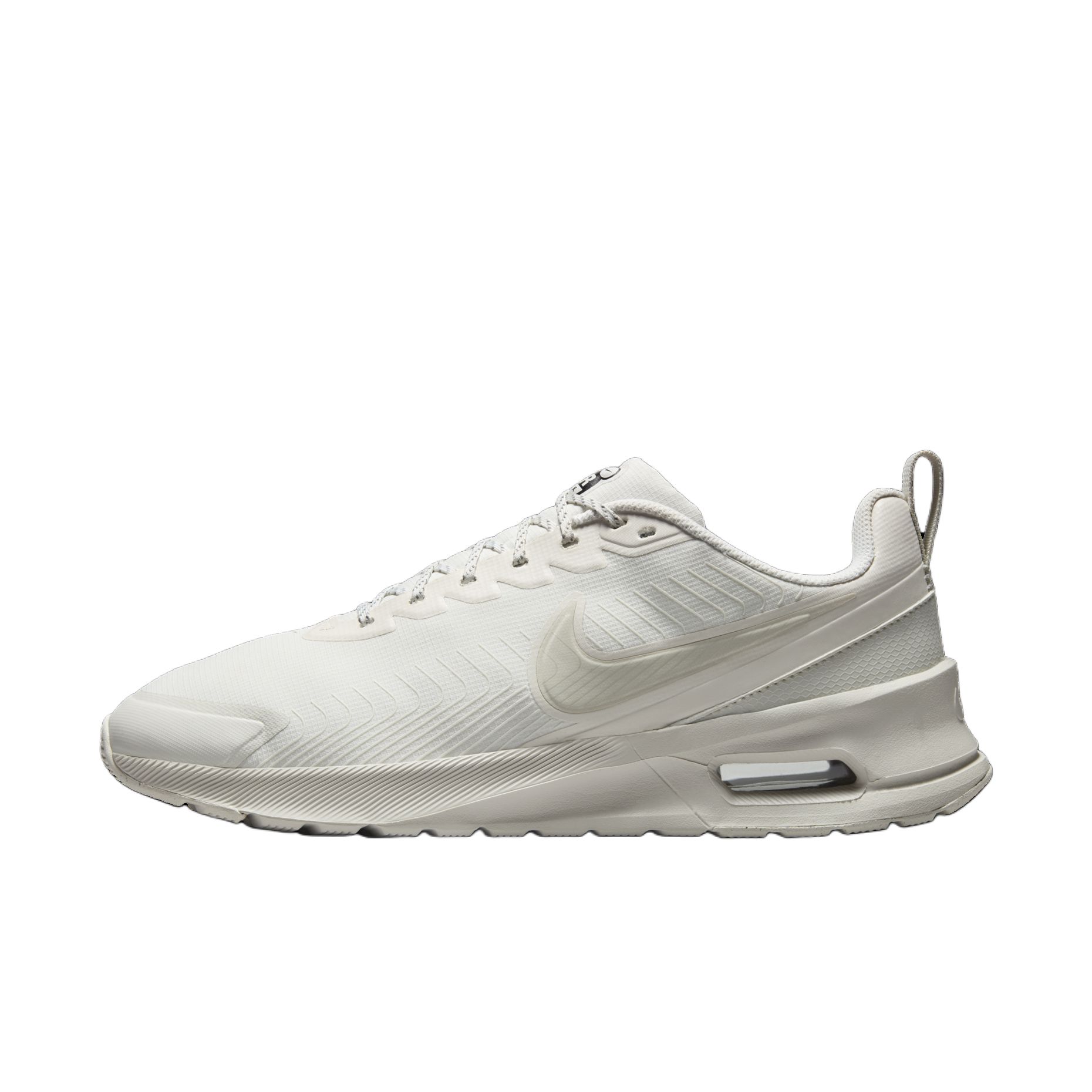 

Nike Кроссовки Air Max Nuaxis Support Low Top для повседневного городского бега на работу и обратно, белые, мужские