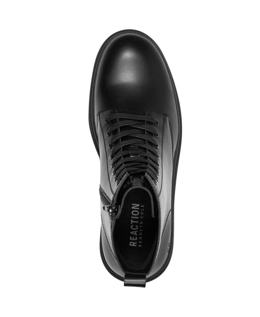 Мужские ботинки Petro с рифленой подошвой Kenneth Cole Reaction, Black — фото 4