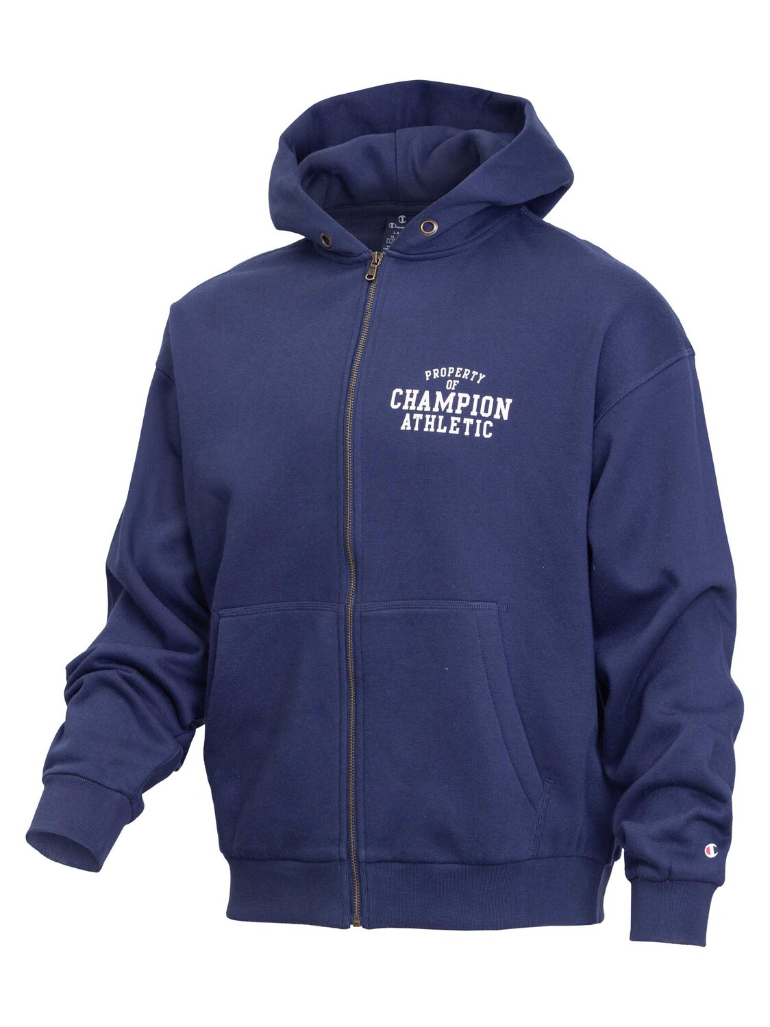 

Толстовка Champion Hooded Full Zip Sweatshirt, синий