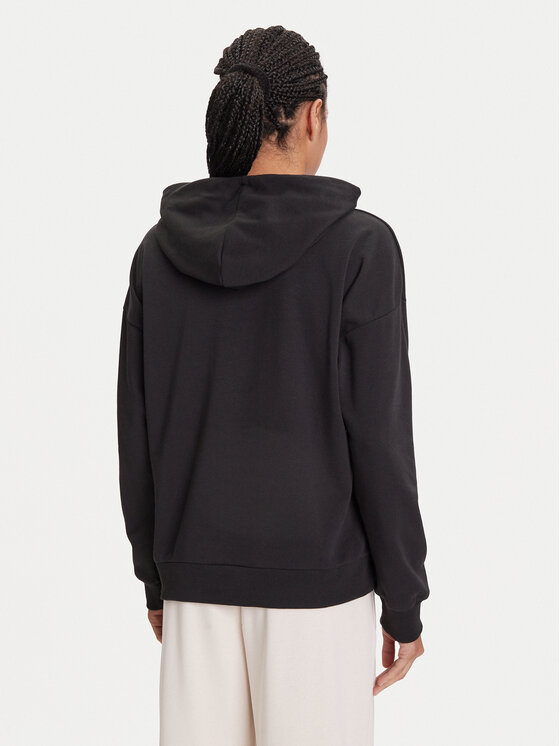 Толстовка обычного кроя Essentials Small Logo JD7989 Adidas, черный — фото 3