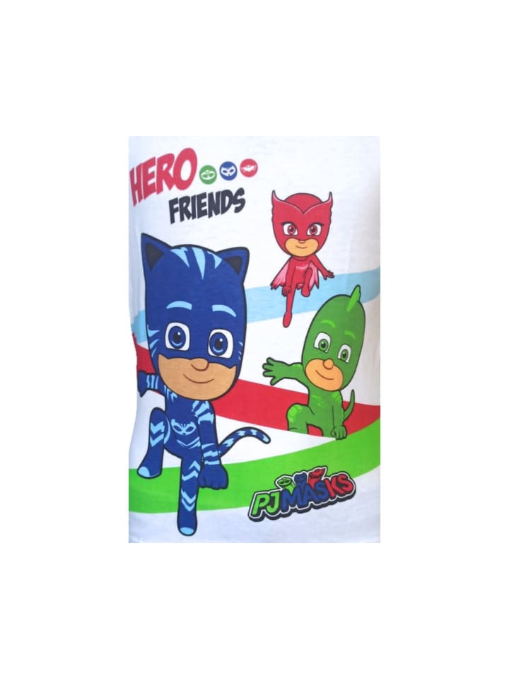 Короткая пижама PJ Masks синего цвета — фото 2