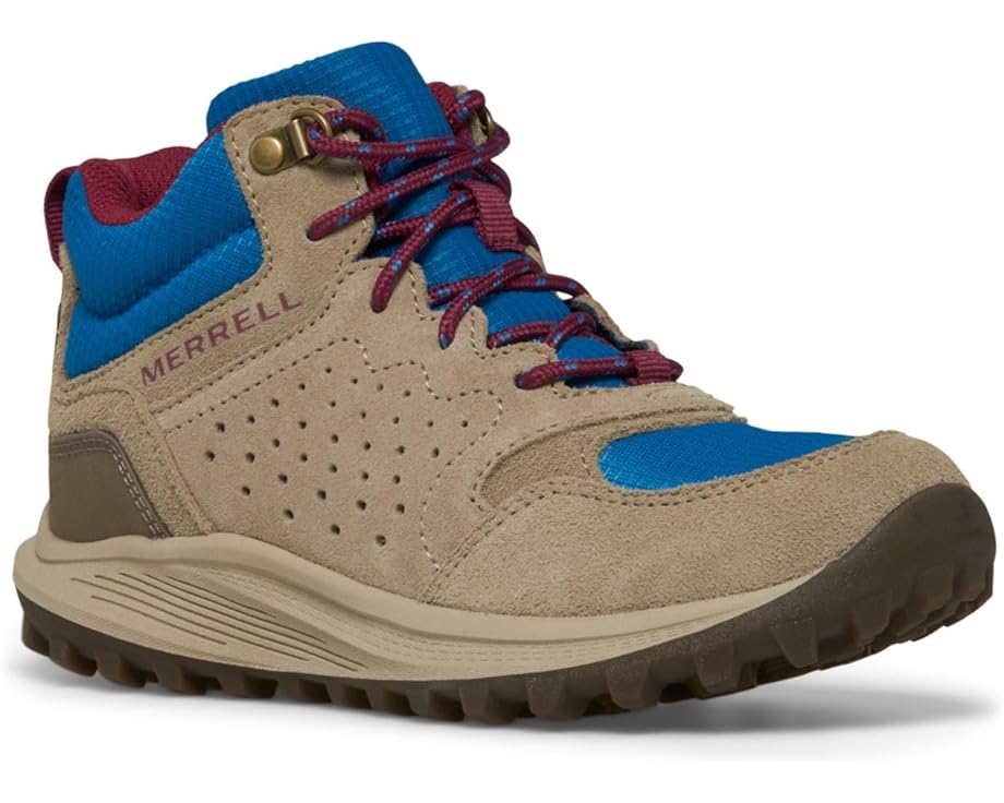 

Кроссовки Merrell Kids Notch Mid, цвет Taupe/Blue