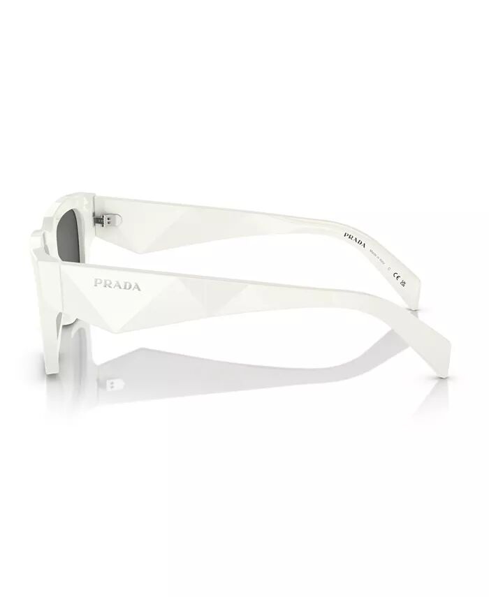 Мужские солнцезащитные очки Symbole Square PRADA, белый — фото 4