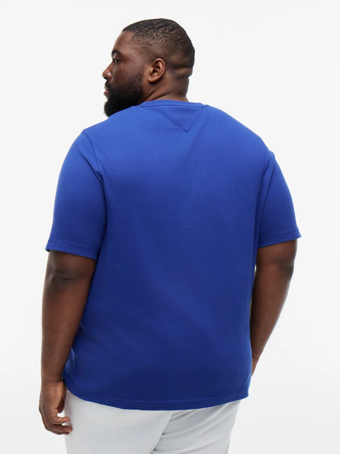 Футболка 'ESS SEASONAL' Tommy Hilfiger Big & Tall, Cobalt Blue — фото 4
