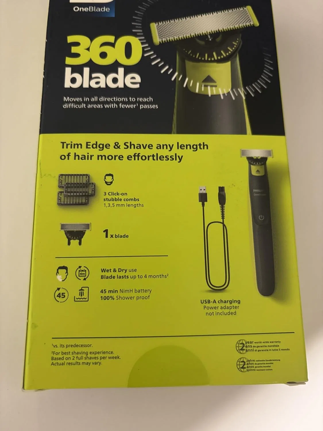 Триммер для волос «OneBlade 360» от Philips Philips — фото 4