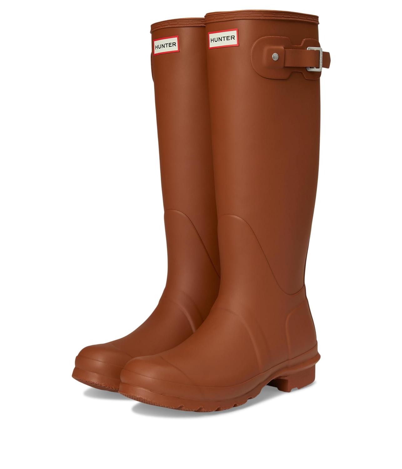 Ботинки Hunter Original Tall, коричневый