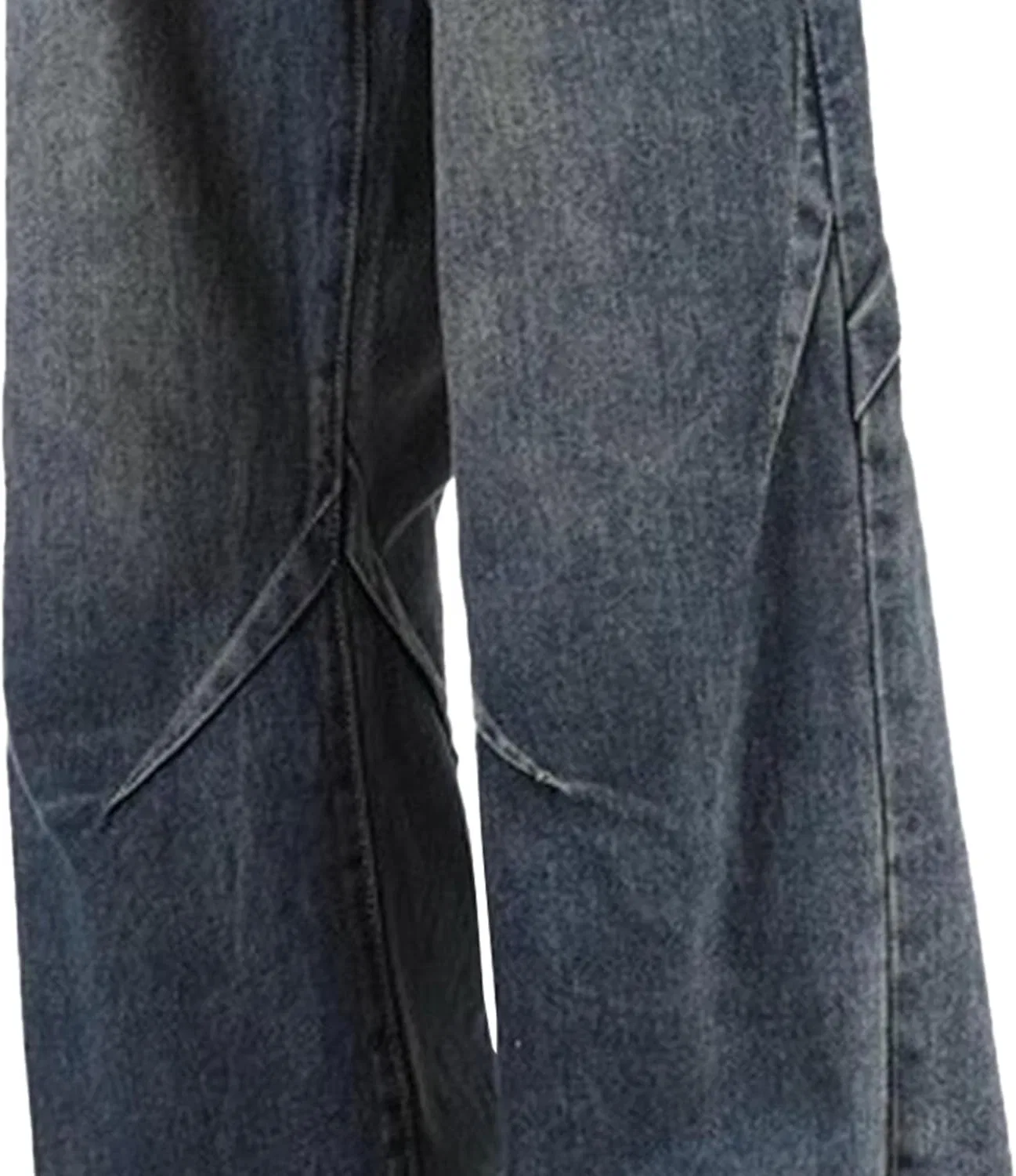 Джинсы свободного кроя, Wide Leg Jeans Men, синие — фото 2