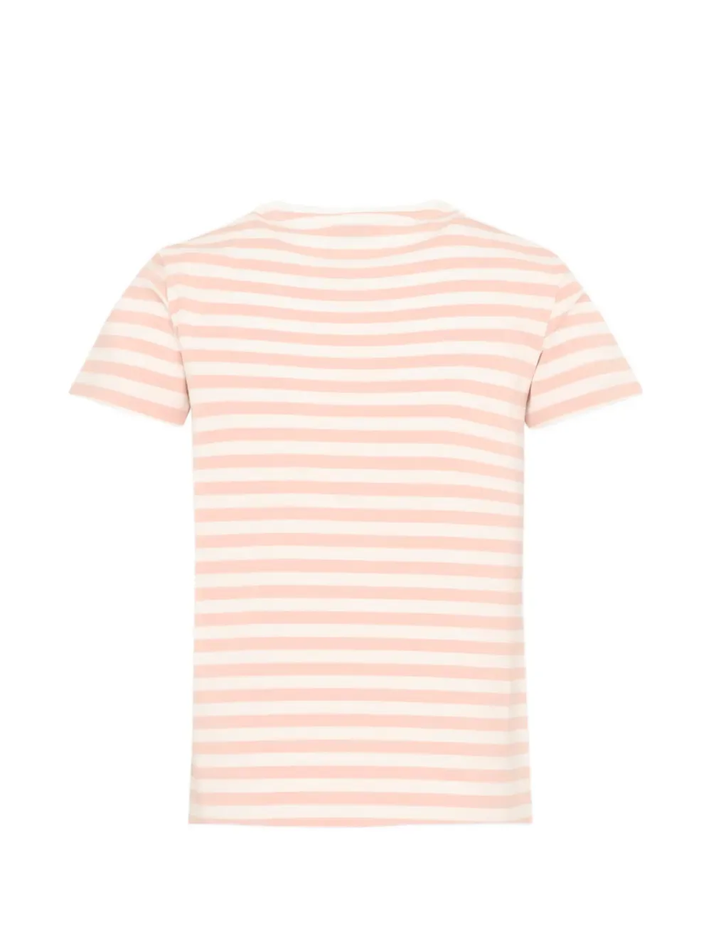 Футболка в полоску с короткими рукавами TRUSSARDI JUNIOR, розовый — фото 2