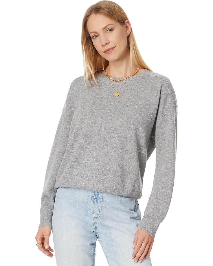 

Свитер Madewell Hayes Merino Wool Pullover, цвет Grey Mouline
