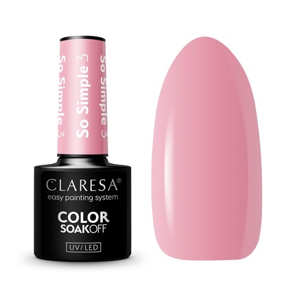 

So Simple Лак для ногтей №3 5г Claresa