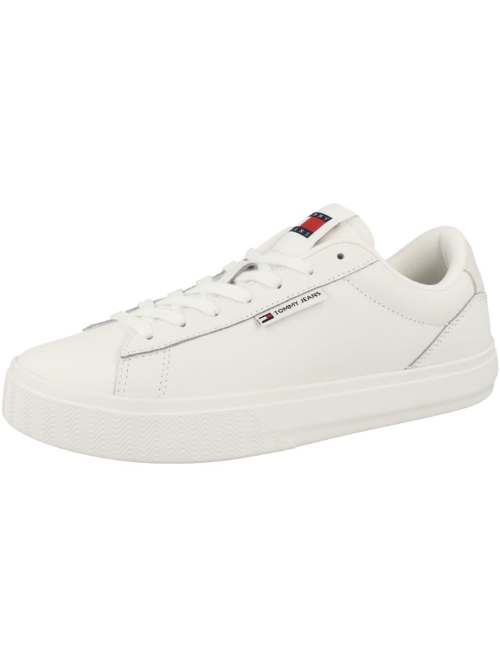 Низкие кроссовки Tommy Hilfiger, кремовый — фото 4