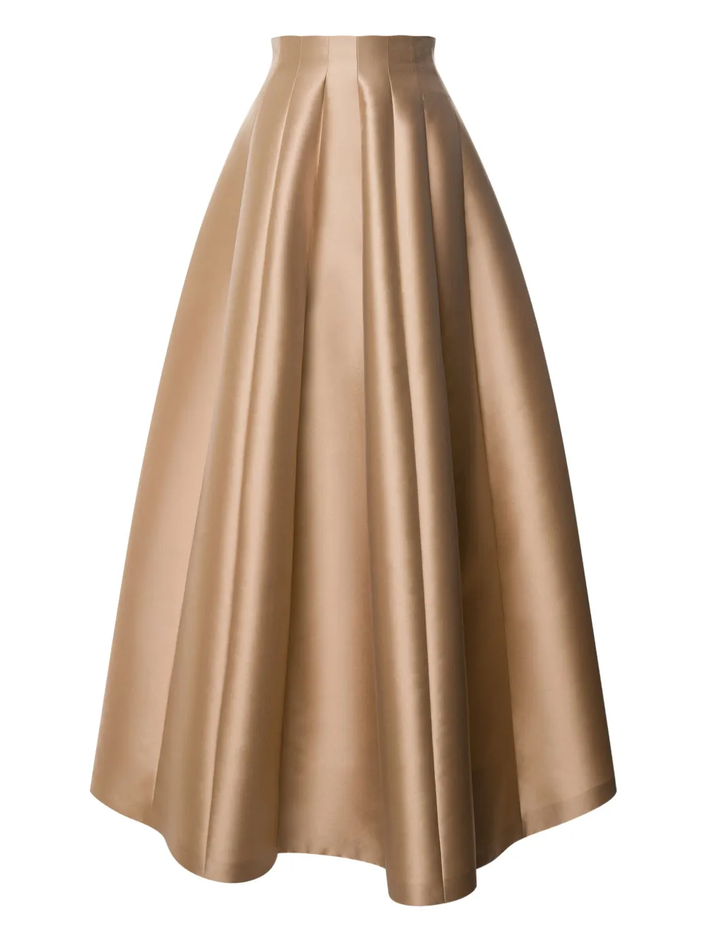 

Атласное платье макси Alberta Ferretti, нейтральный