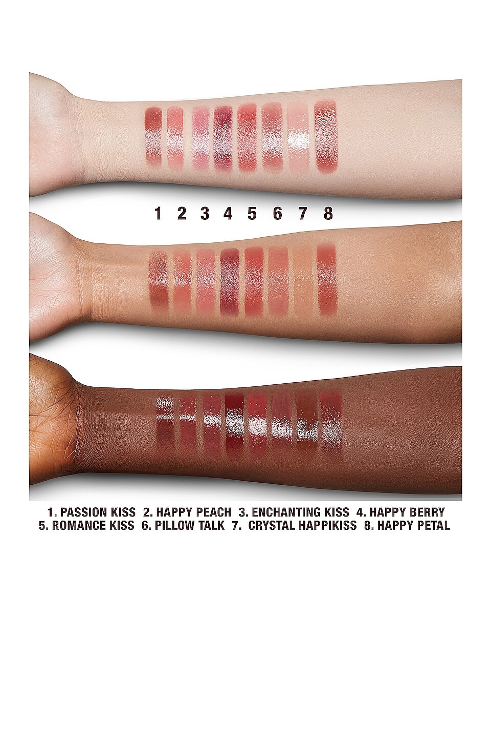 Губная помада-бальзам Charlotte Tilbury Hyaluronic Happikiss, Crystal Happikiss, 2.5 г — фото 4
