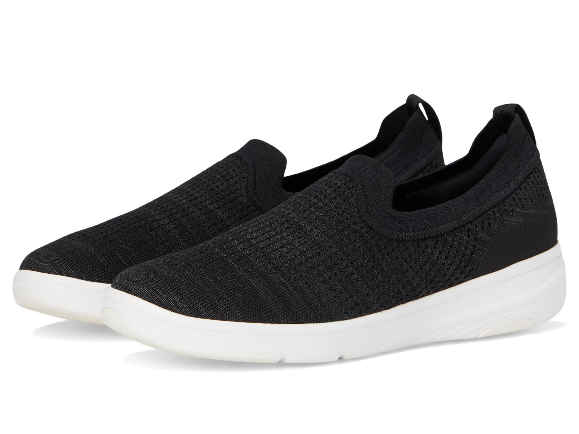 Кроссовки FitFlop Super-Q Knit Slip-Ons, черный