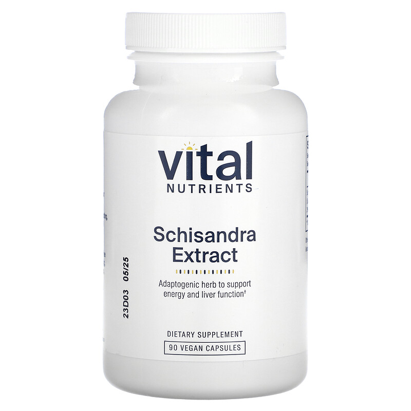 

Vital Nutrients, Экстракт лимонника, 1000 мг, 90 веганских капсул (500 мг в каждой капсуле)