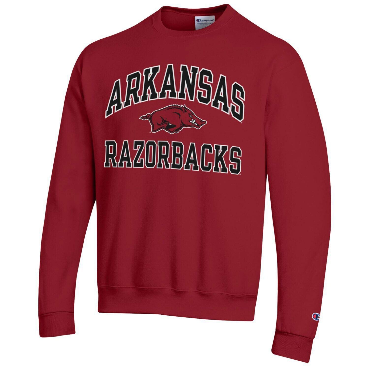 

Мужской пуловер с высоким мотором Cardinal Arkansas Razorbacks Champion