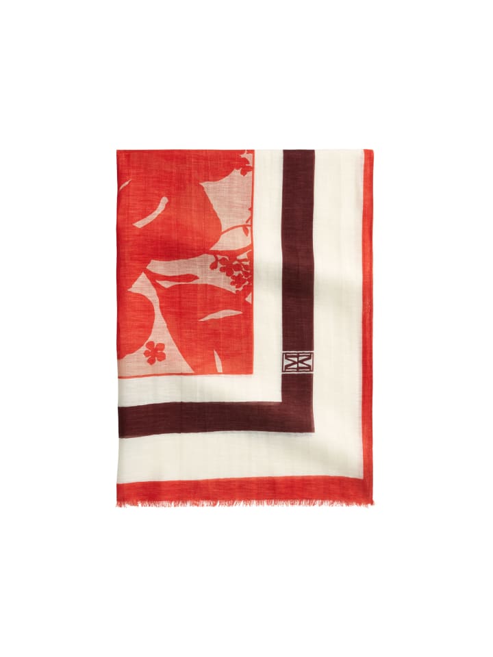

Шарф Marc O'Polo, цвет multi/burnt red
