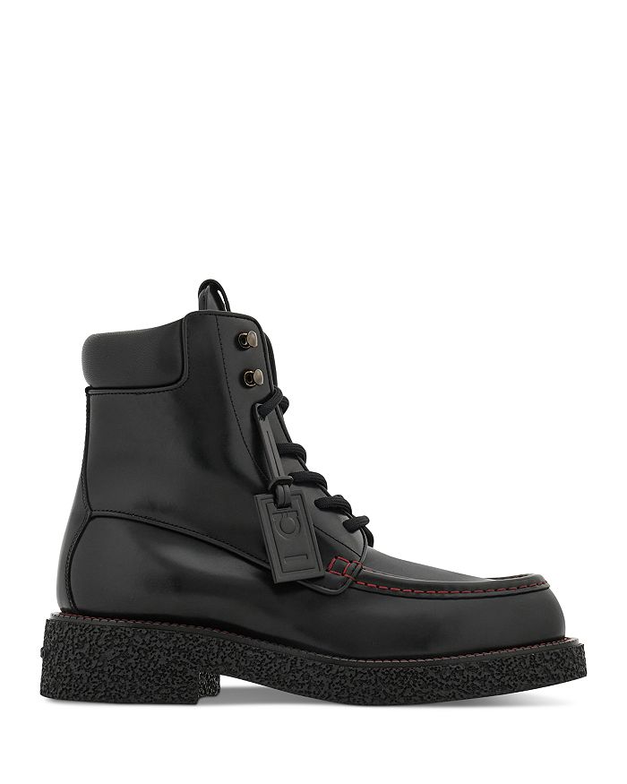 

Мужские кожаные ботинки Colorado Horse FERRAGAMO, черный