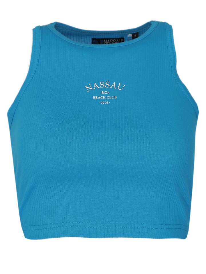 

Футболка Nassau Beach short tanktop NB231034, цвет cyan