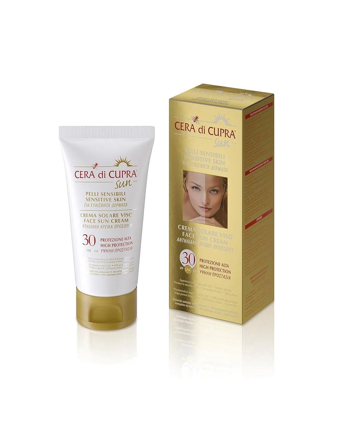 Солнцезащитный крем Cera di Cupra для чувствительной кожи SPF 30+ Cera Di Cupra — фото 2