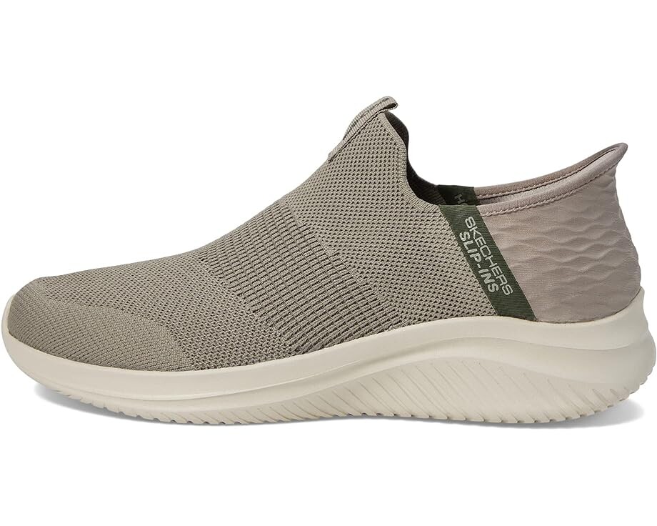 Кроссовки SKECHERS Ultra Flex 3.0 Viewpoint Hands Free Slip-Ins, цвет Taupe/Olive — фото 4