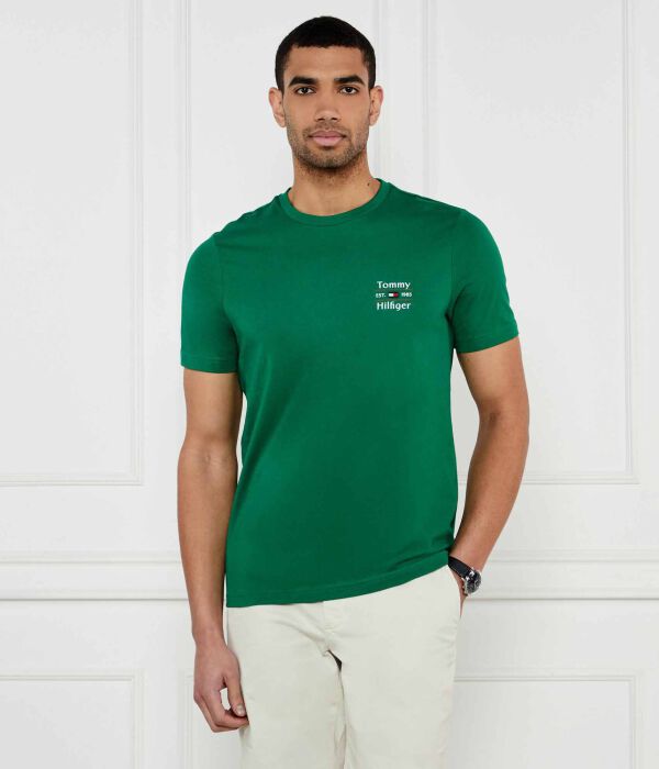 

Футболки Regular fit Tommy Hilfiger, зеленый