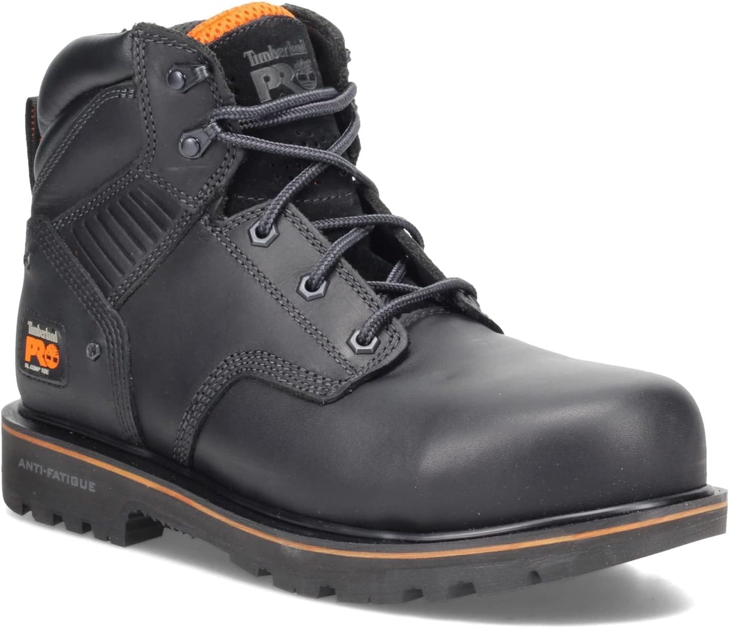 Timberland PRO мужские рабочие ботинки Ballast 6 дюймов с композитным защитным мысом, Black-2024 NEW, 7.5M