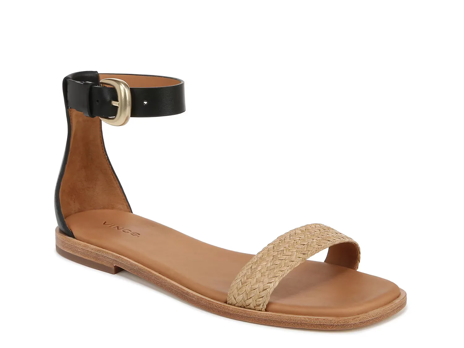 

Сандалии Martina Raffia Sandal Vince, черный