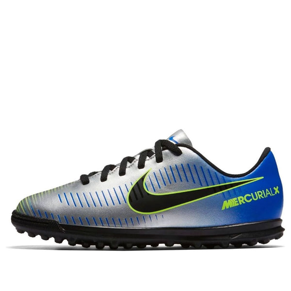 

Кроссовки mercurialx victory 6 tf 'silver blue' Nike, серебряный